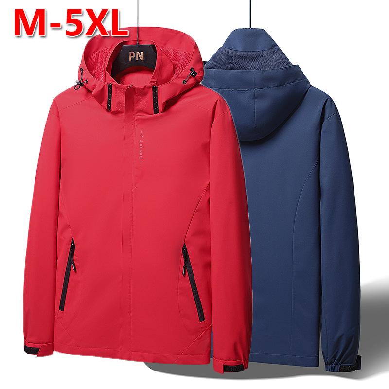 shell jacket men's and women's outdoor thin style coat travel clothes printed work clothes jacket couple sportswear
