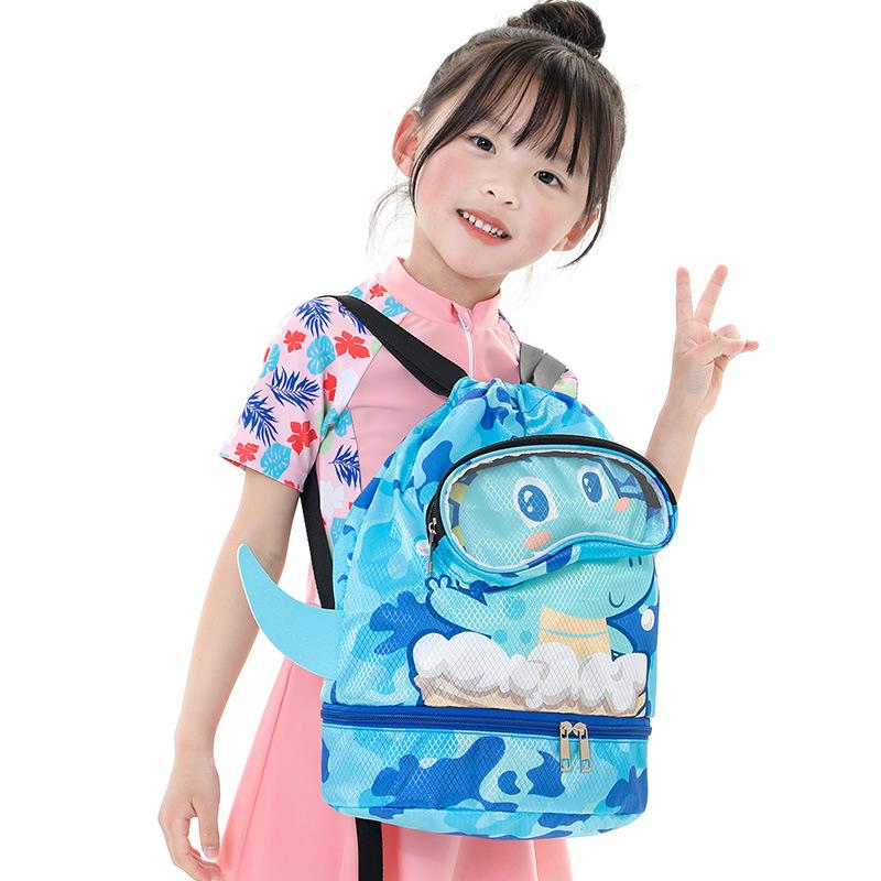 kids swimming bapa outdoor sports travel storage bag portable cute schoolbag waterproof student bapa