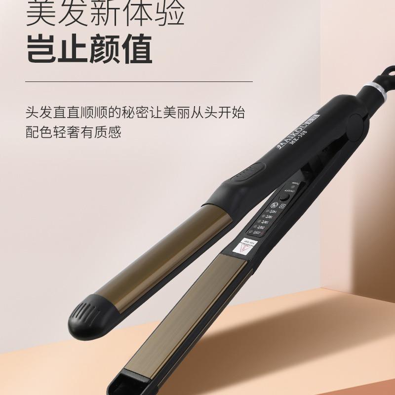 s foreign trade for curling or straightening hair straightener hair curler student household electric hair straightener roll hair straightener two-in-one curly hair