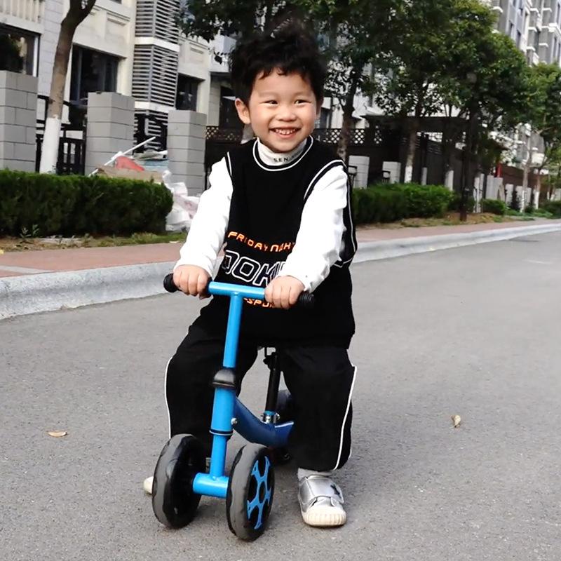 baby balance bike (for kids) no pedal kids balance bike toddler sliding perambulator four-wheel baby carriage twist luge