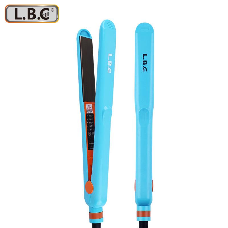 Cross-Border Hair Hair Curler for Curling Or Straightening Straight Hair Electric Hair Straightener Thermostat Hair Straightener Household Marcel Waver Hair Straightener
