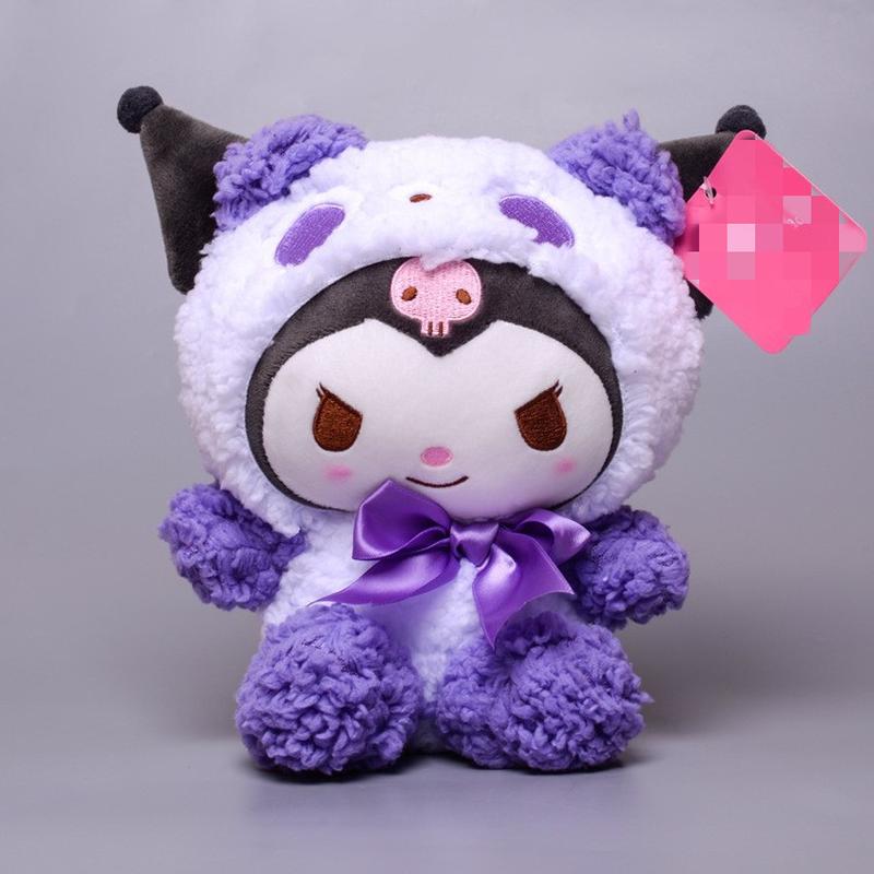 cross-border hot panda transformation sanrio series clow m melody cinnamon dog plush toy figurine doll
