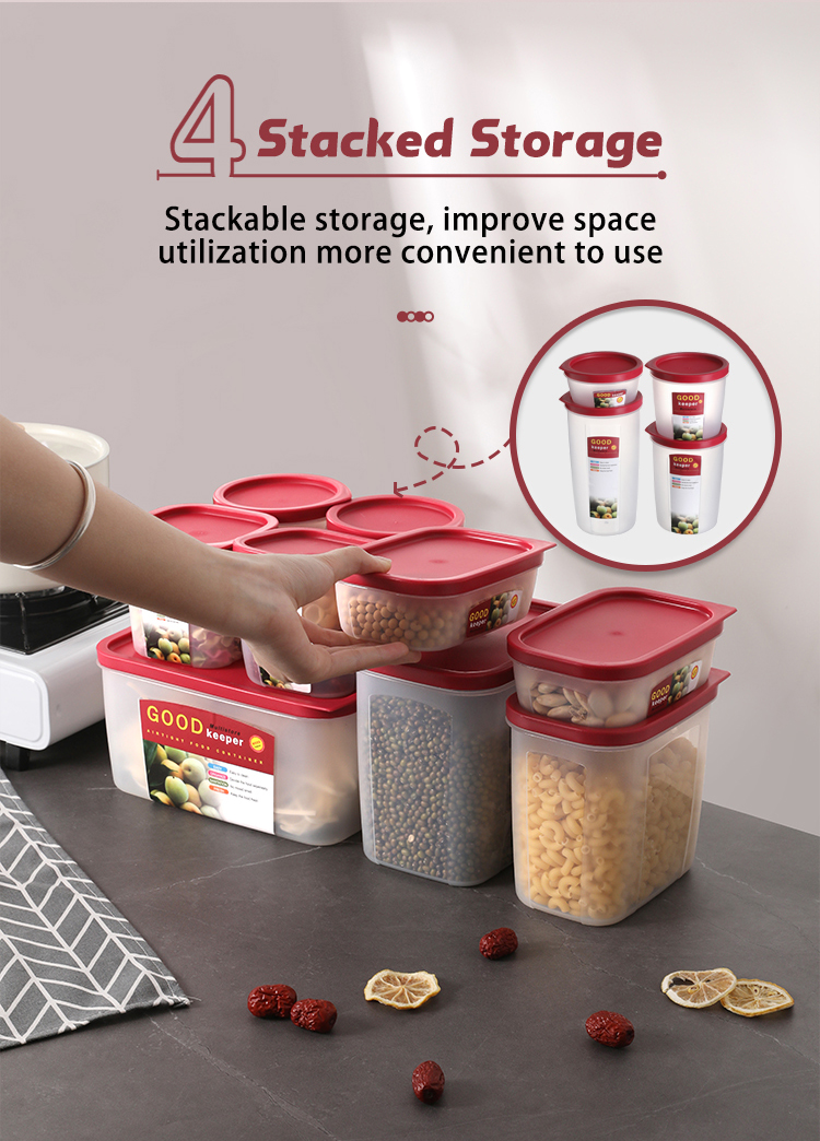 达爱丝1012M透明食品收纳盒450ml详情3