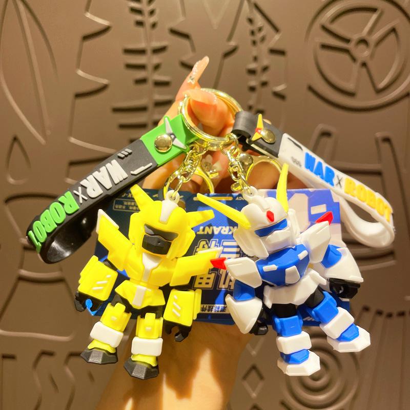 mini mechwarrior project handbag pendant cartoon key chain car pendant doll keychain wholesale doll gift