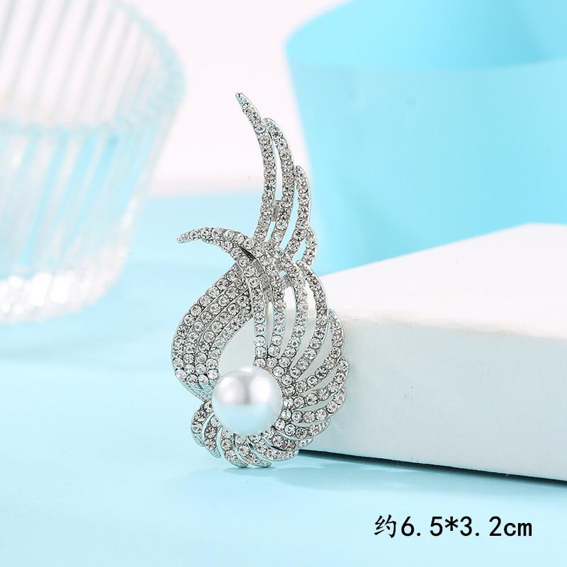 factory direct supply flower shape brooch korean women's new fresh entry lux style brooch wholesale