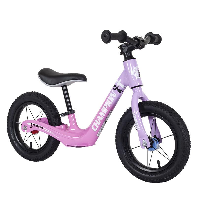 new magnesium alloy balance bike (for kids) 2-3-5-6-7 years old baby competitive no pedal 12-inch scooter