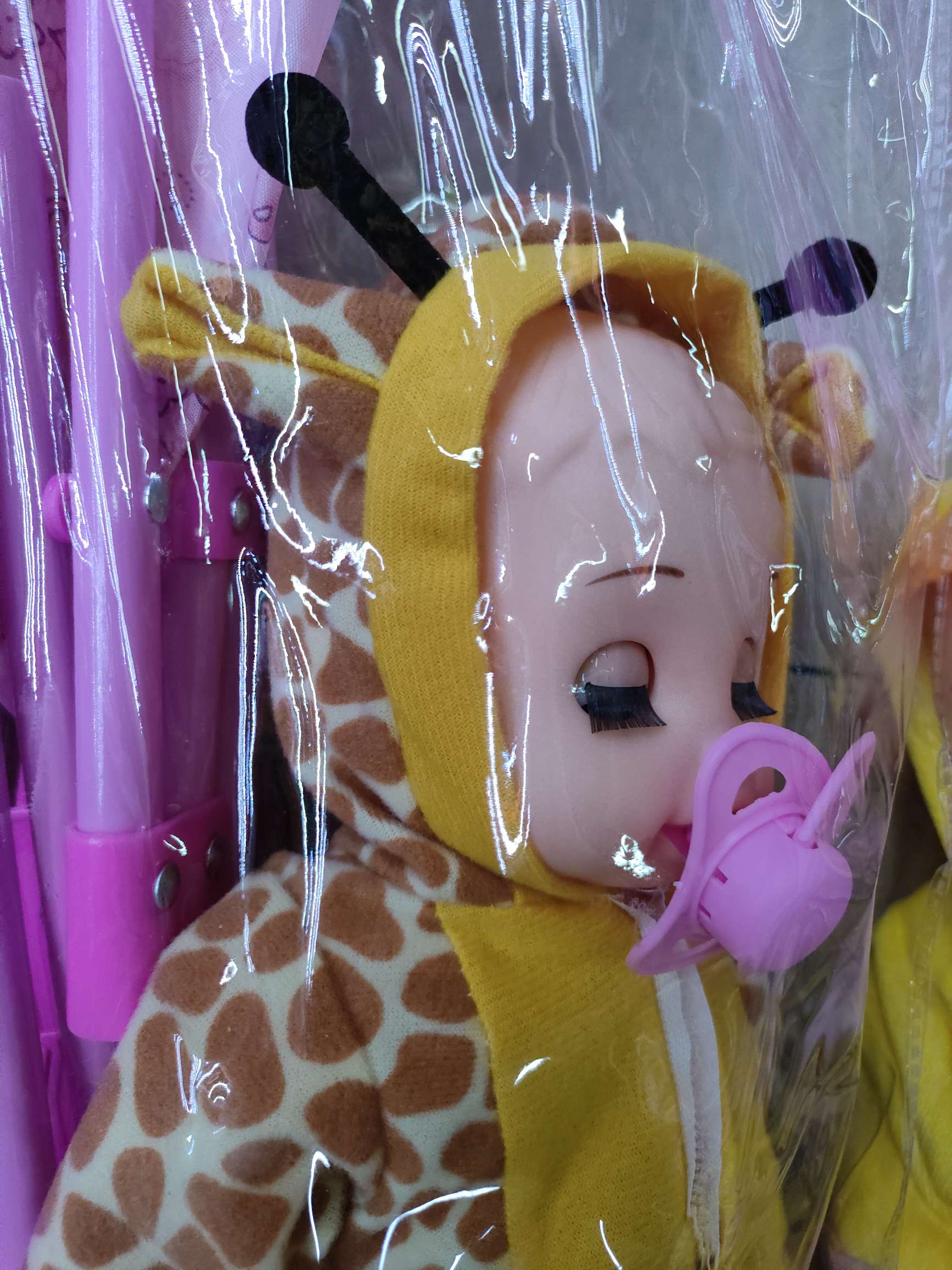 新款热销娃娃带推车，卡头袋包装，清装不混装。17.9/个，48个/箱。娃娃新款热销高档精美详情图10