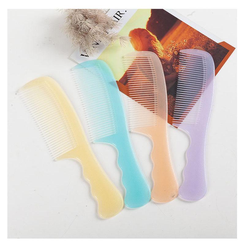 wholesale thick large luminous comb care massage shunfa plastic beef tendon comb new small commodity comb Item Picture