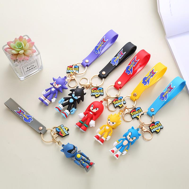 Key Chain Pendant Doll Sonic Key Chain Cute Cartoon Pendant Key Chain Wholesale Key Chain Pendant
