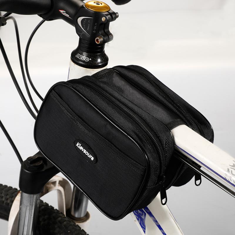 tmall mountain bike cycling phone bag bicycle double side bag road bike upper tube bag taobao bicycle beam bag equipment