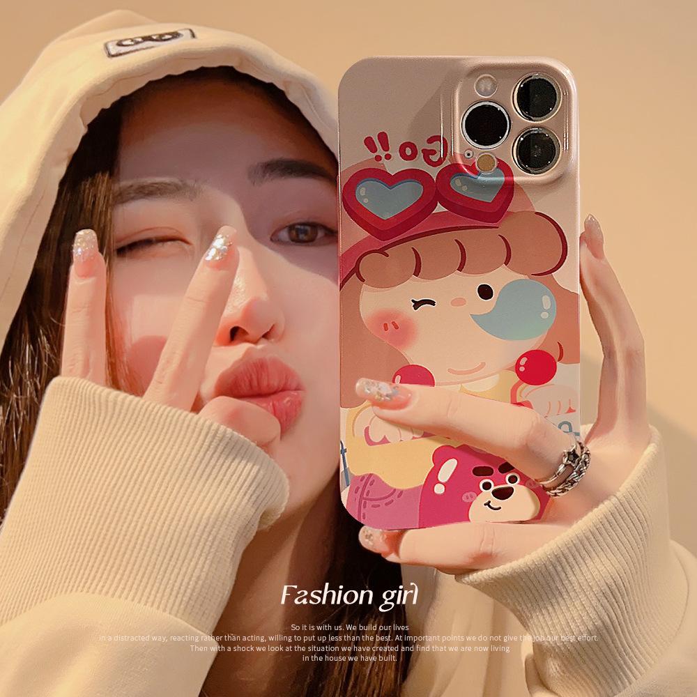 feilin shell iphone14 mobile phone shell for iphone 13 applicable to 15pro all-inclusive xr/8p delivery 12 glossy 11 wholesale