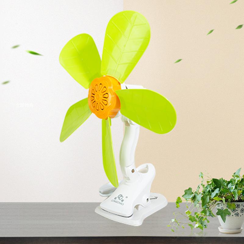 Mini Fan Student Dormitory Small Fan Office Desk Fan Clip Fan Household Electric Fan Wall Hanging Fan round Plug