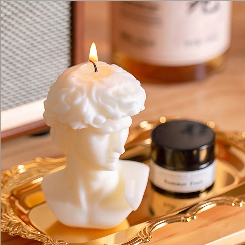 大卫香薰蜡烛结婚宴会伴手礼情人节礼物生日礼物造型装饰香氛摆件蜡烛香薰蜡烛圣诞树蜡烛圣诞香薰蜡烛生日快乐蜡烛生日数字蜡烛