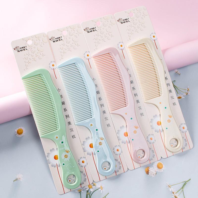 factory direct heating little daisy series hairdressing comb children's cute household small commodity cartoon printing comb full figure