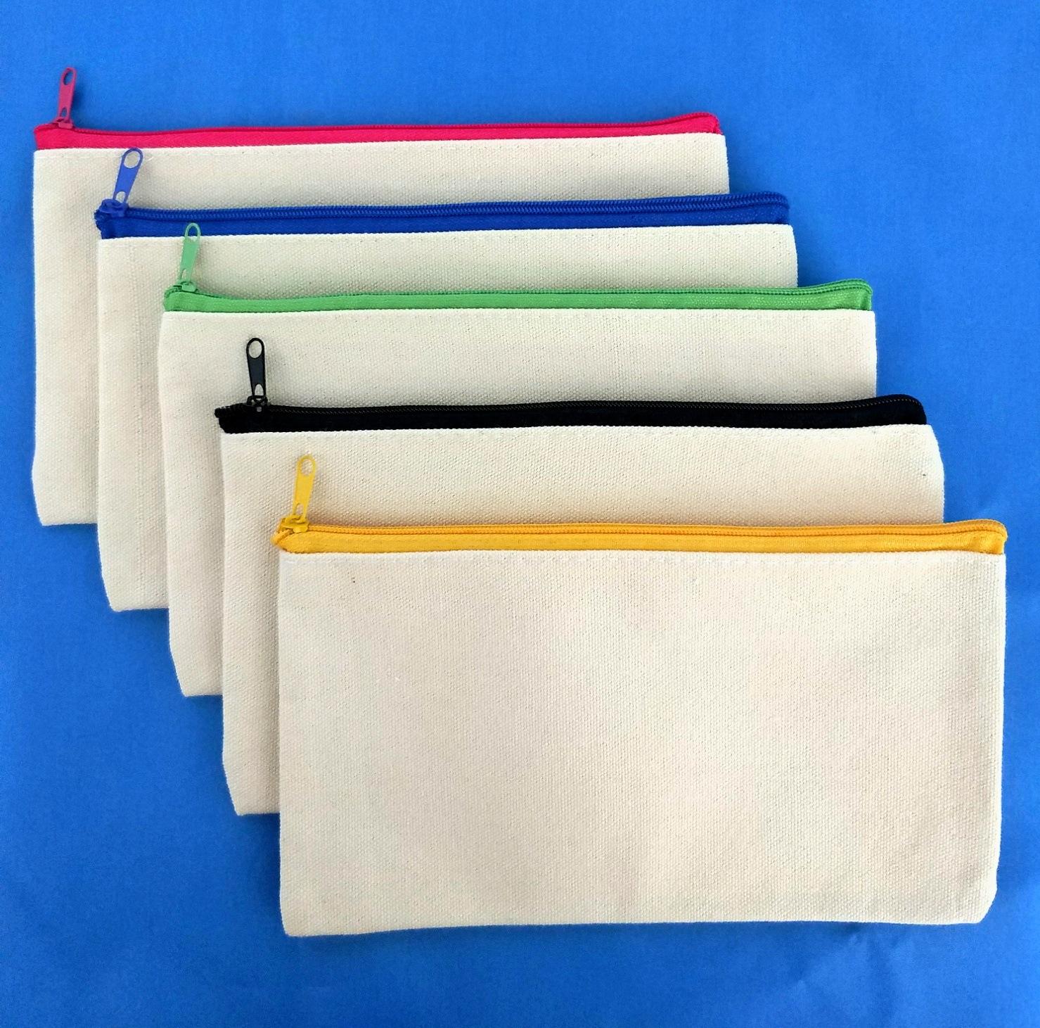 Canvas Pen Bag Customized DIY Bnk Graffiti Pencil Case File Bag Buggy Bag Zipper Bag Cosmetic Bag Cross-Border