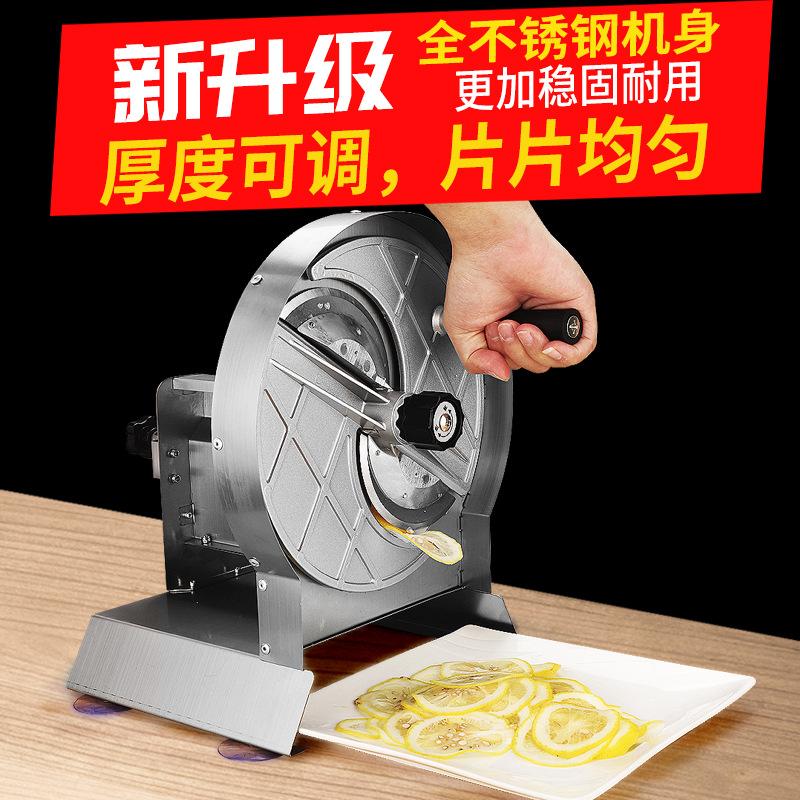 Fruit Slicer Manual Roller Cutting Fruit Machine Vegetables Cutting Machine Cutting Potato Machine Stainless Steel Amazon Hot
