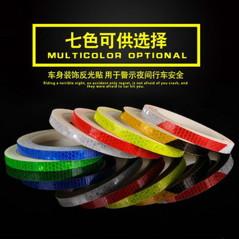Bicycle Reflective Sticker Mountain Bike Bicycle Car Sticker Luminous Safety Equipment Motorcycle Accessories Wholesale