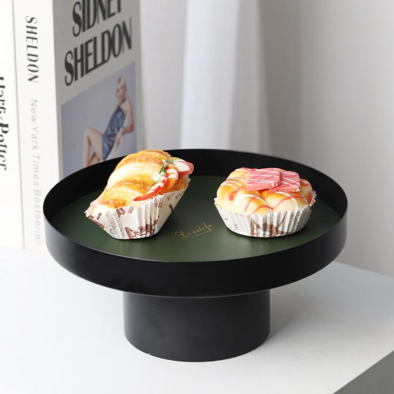 factory direct sales nordic multi-functional storage tray storage tray desktop aromatherapy cosmetic storage metal dining tray