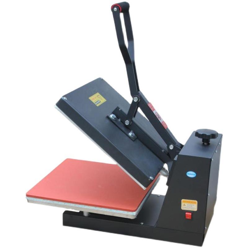 38 * 38cm heat transfer printing machine equipment high pressure flat heat press machine heat press brocade flag t-shirt printing machine pressing machine