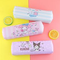 Cartoon Sanrio Sanrio Pencil Case Clow M Melody Pu Single Layer Stationery Case Stationery Storage Bag Crane Machine