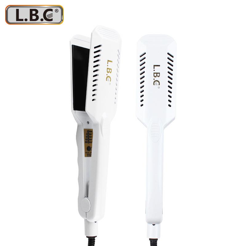 Cross-Border Hot Infrared Hair Straightener Steam Splint Household Hair Curler for Curling Or Straightening Hair Tools Electric Hair Straightener