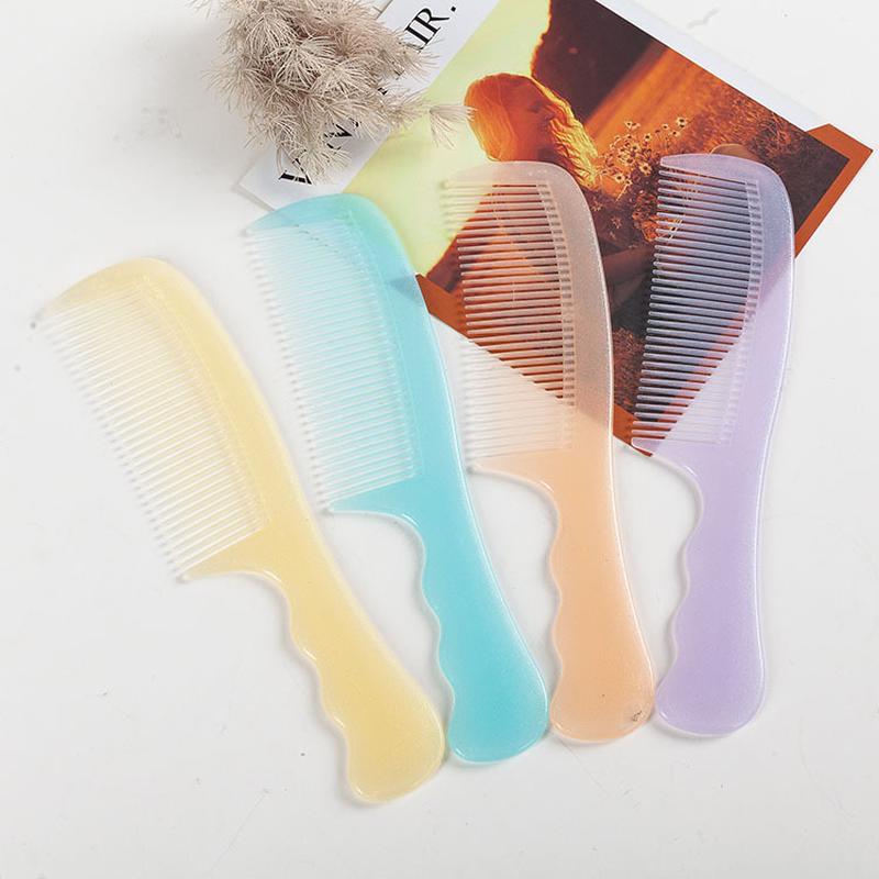 wholesale thick large luminous comb care massage shunfa plastic beef tendon comb new small commodity comb Specification drawing