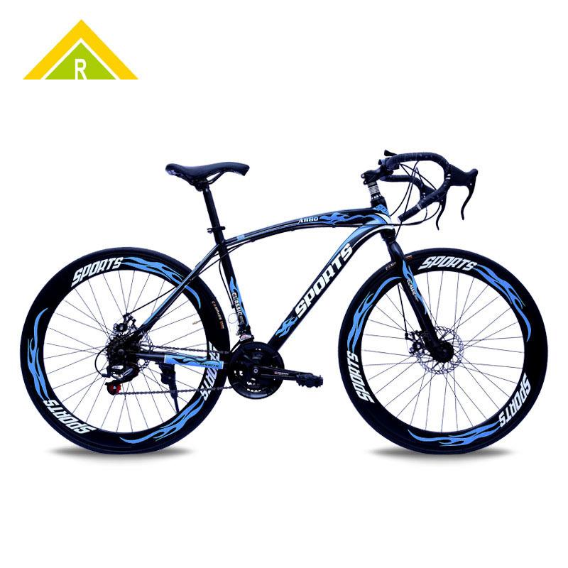 factory wholesale road bike bicycle 700c adult variable speed bent handlebar disc brake city competition gifts for men and women bicycle