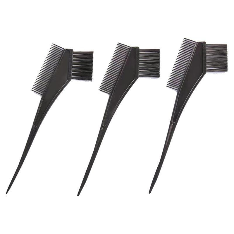 hair dyeing comb hair salon hot dyeing supplies black multi-disposable hair dyeing tools double-sided dyeing hot oil treatment comb work
