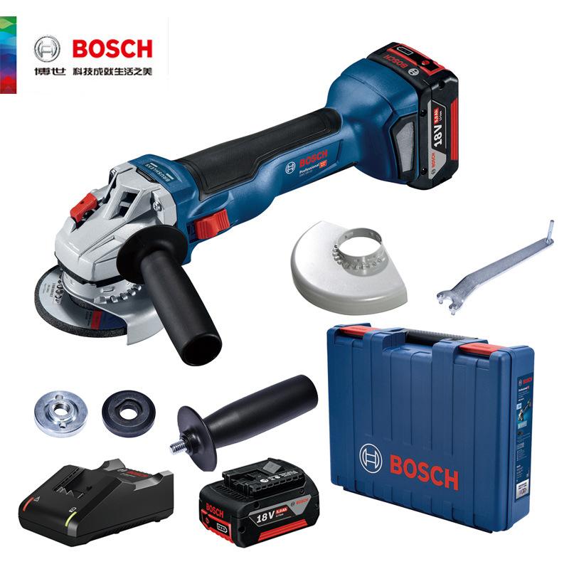 bosch brushless lithium-ion angle grinder gws180-li rechargeable angle grinder cutting machine grinding machine doctor