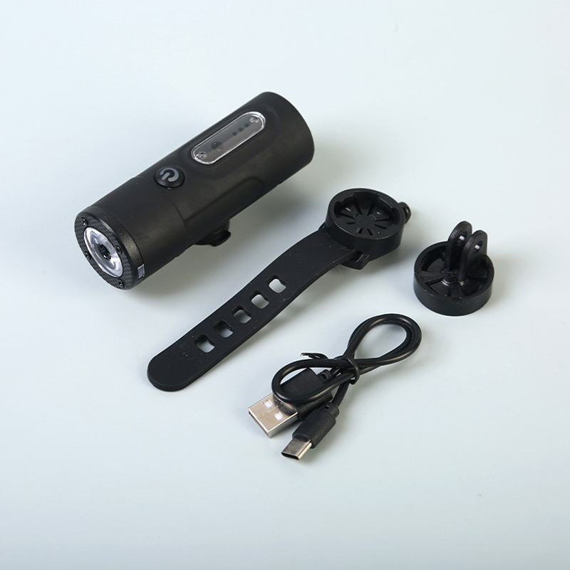 V70USB charging power display, light-controlled bicycle headlight, smart sensor bicycle headlight, night riding lighting, flashlight, headlight Item Picture