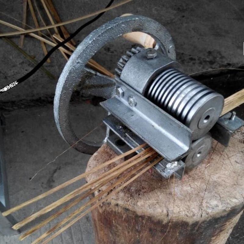 Pstic Tape Bar Opening Machine Paaging Tape Cutting Machine Woven Bar Cutting Machine Strip Cutting Machine Bamboo Contempt Bull Bloer