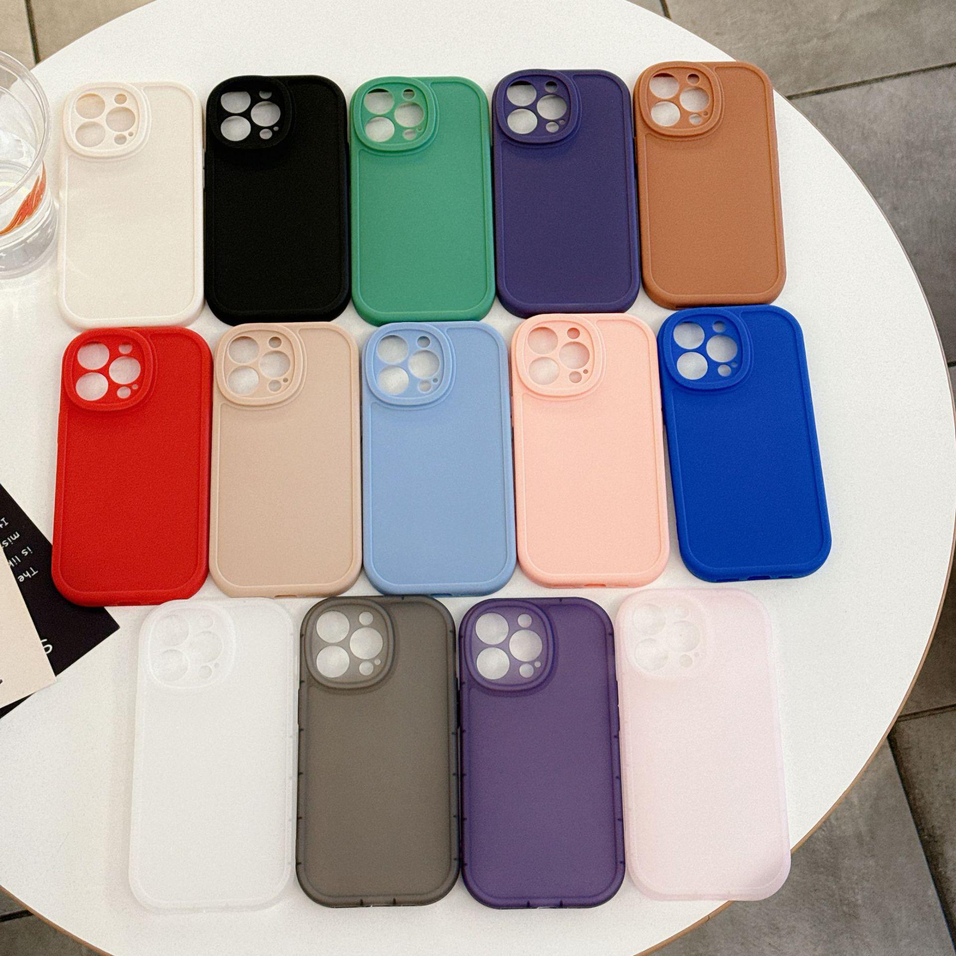 sheepskin material phone shell for apple 16 big eyes frosted groove skin phone case iphone13 protective case