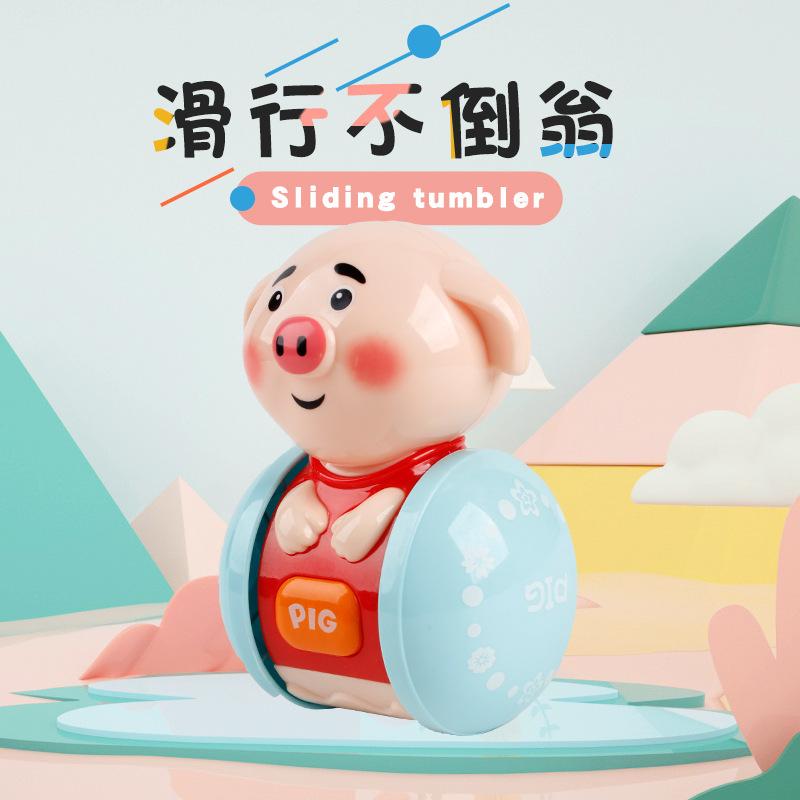 clearance baby toys lighting music early education 0-6-12 months newborn baby child gifts tumbler toys wholesale