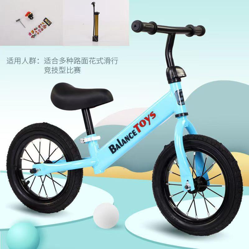 balance bike (for kids) kids balance bike 2-3-6 baby pedal-free luge scooter walker two-wheel bicycle