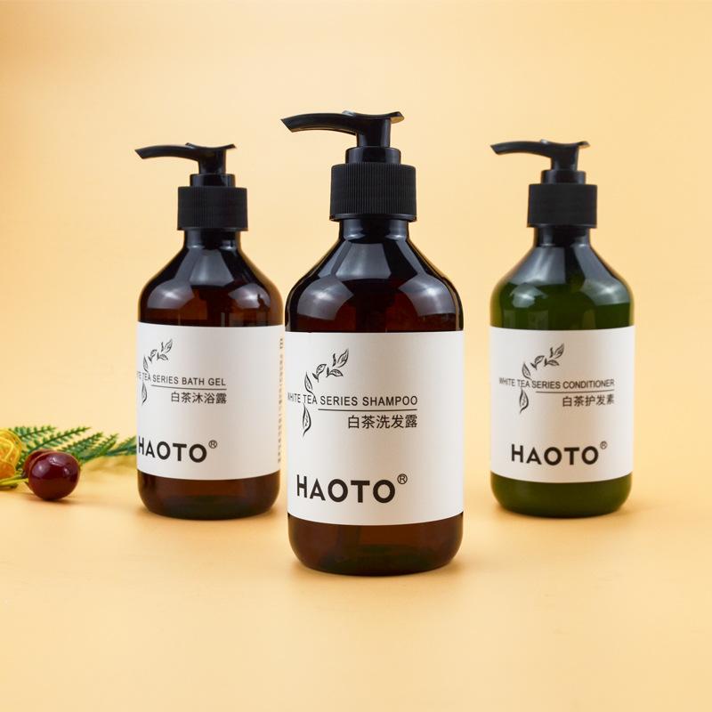 Hotel Shampoo Shower Gel Hair Conditioner 300ml Large Bottle Wholesale Hotel Guest Room Spa Bath Spot