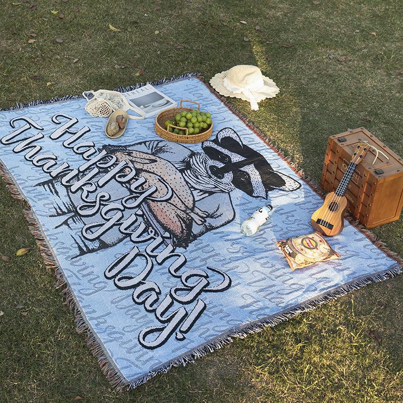 INS Style Camping Camping Rugs Bohemian Style