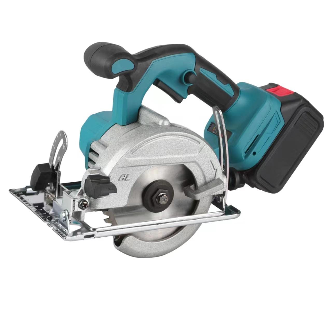 electric circular saw mutian brushless lithium battery portable saw woodworking charging cutting machine household handheld single-handled saw
