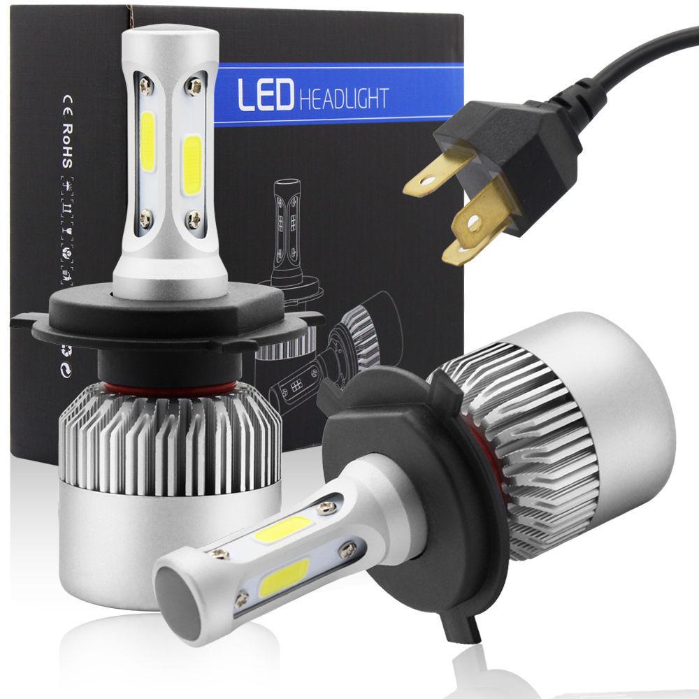 factory direct sales car s2led headlight h5h1h11 9005 bright far and near light bulb h4 integrated lamp