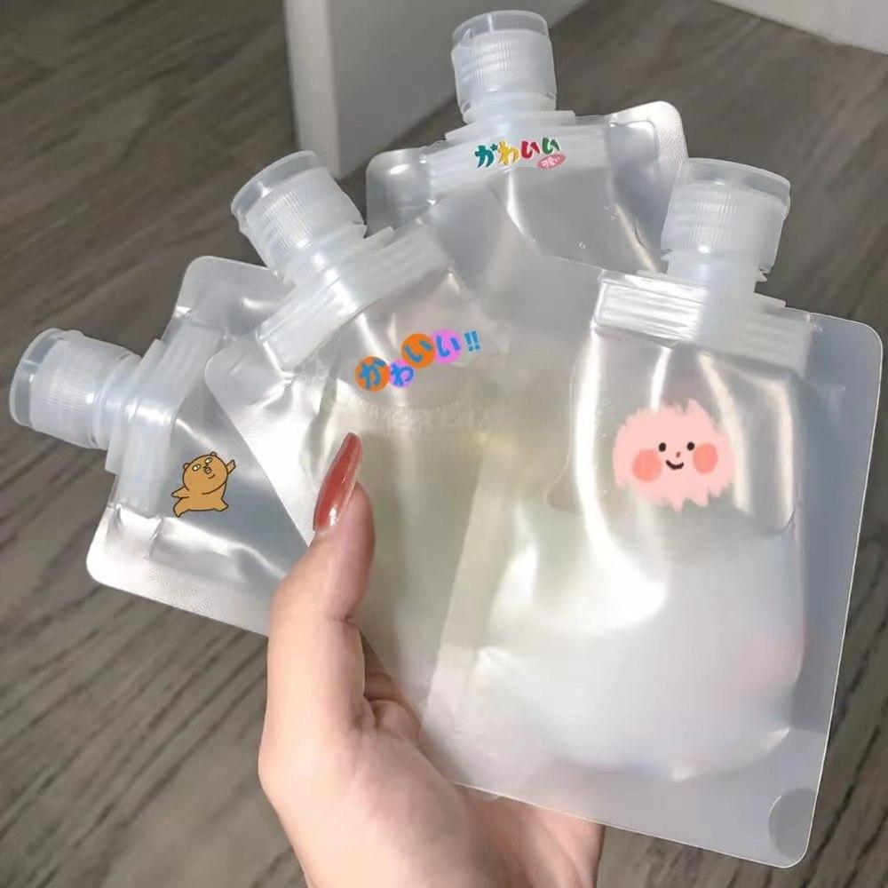 in stock 50 ml30ml100ml business trip travel pack skin care products cosmetics lotion flip nozzle doypack