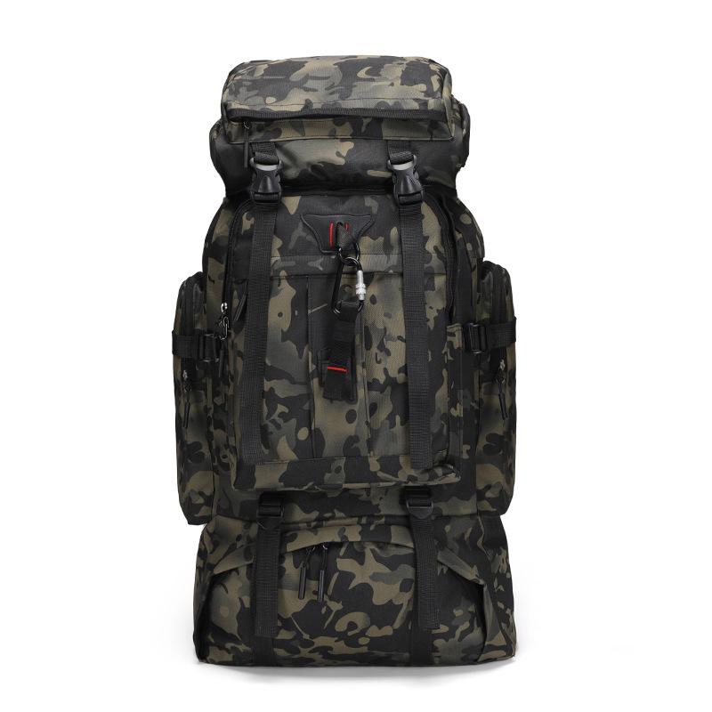 cross-border usb charging backpack waterproof backpack outdoor camouflage casual hiking backpack men's camping travel bag