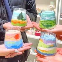 amazon hot sand powder candle diy sand painting candle color aromatherapy enrique alvarez-sala