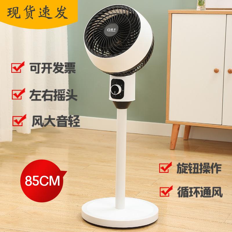 turbine convection around air circulator shaking head small fan stand dual-purpose electric fan household floor fan