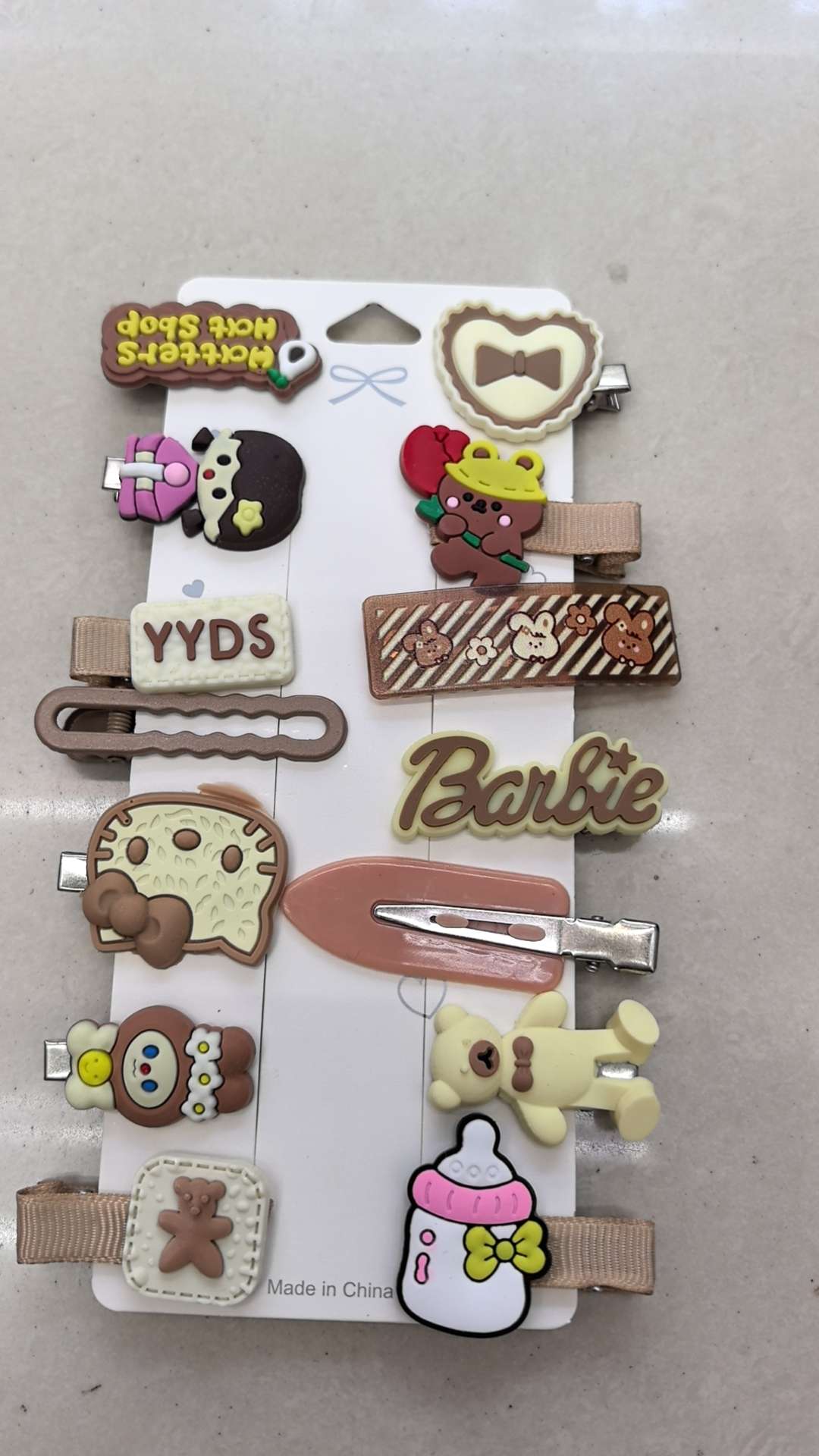 The cute and adorable cartoon hair band, headband, baby hairpin clip and little girl's headwear Specification image