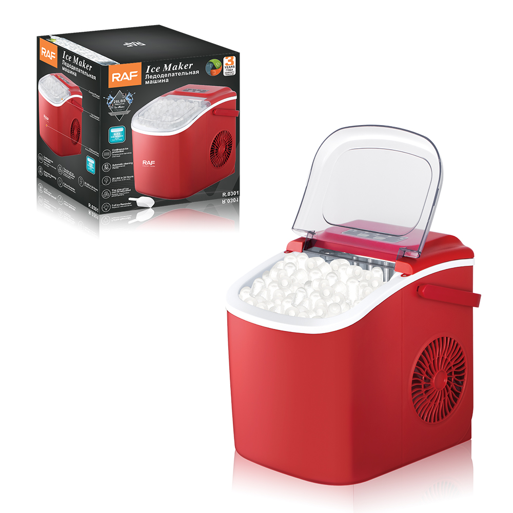 RAF European Standard cross-border small ice maker, Home automatic bullet ice maker, visual mini ice maker R.0301 details Picture