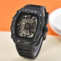 new large dial men's quartz watch waterproof sports watch square men's watch luminous watch men wholesale