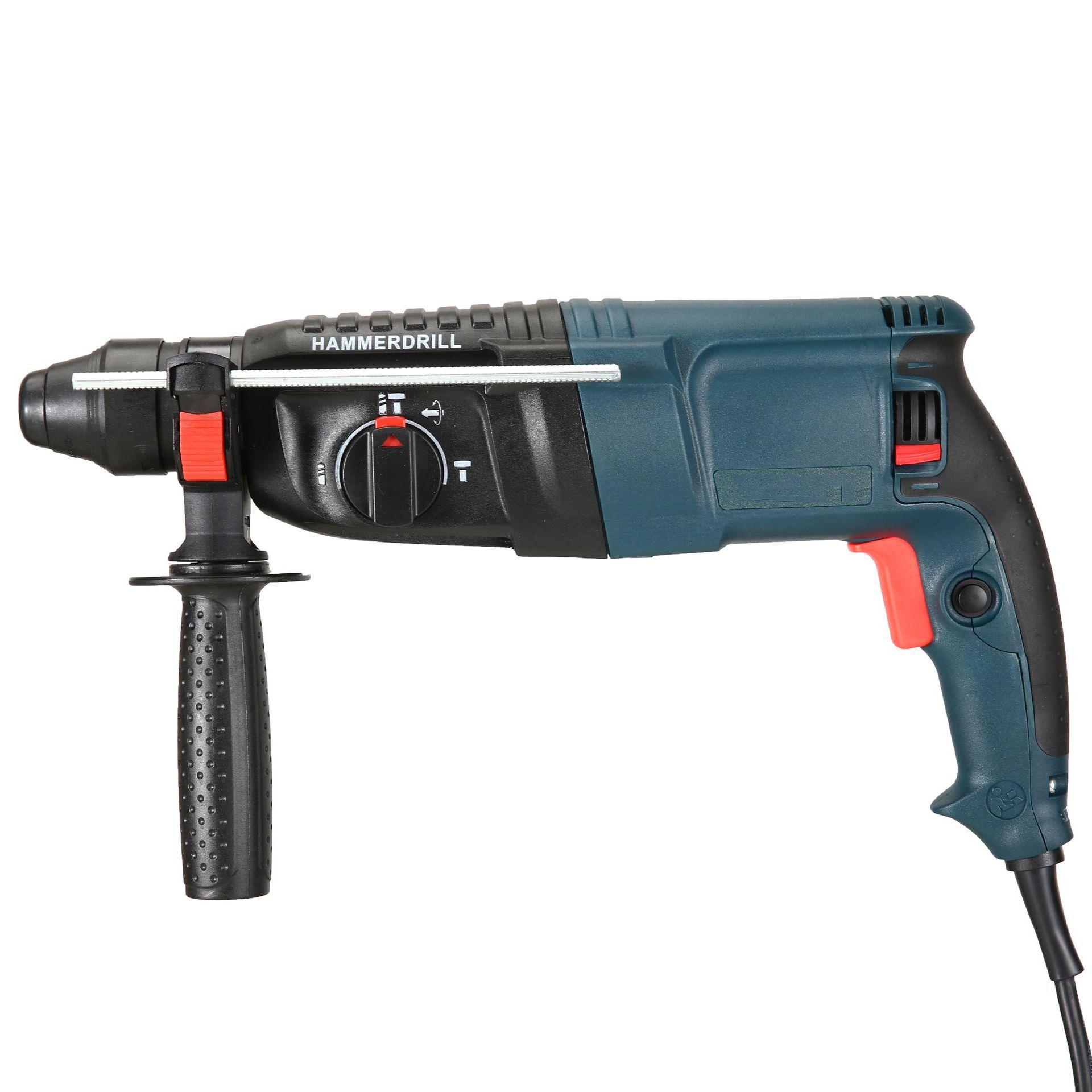 new electric drill to impact drill cross-border multi-functional industrial grade concrete three light electric hammer impact drill batch