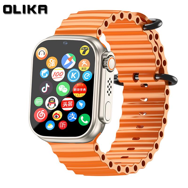 5g netcom card children's phone watch large memory with wechat alipay step counting positioning smart watch