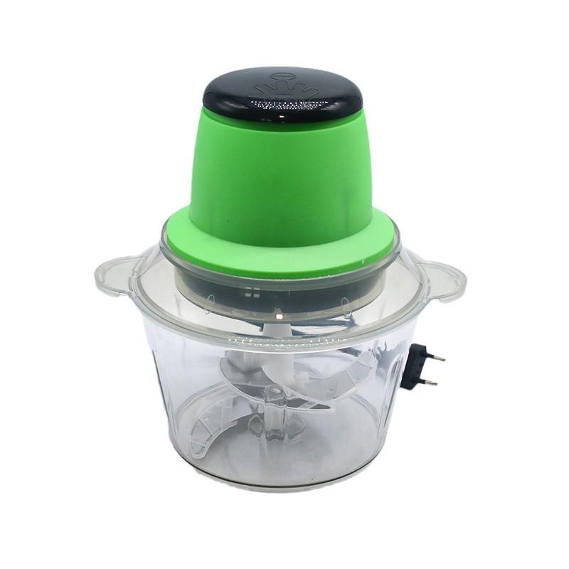 green one-click plastic cup meat grinder household small electric meat grinder meat minced dumpling stuffing meat grinder
