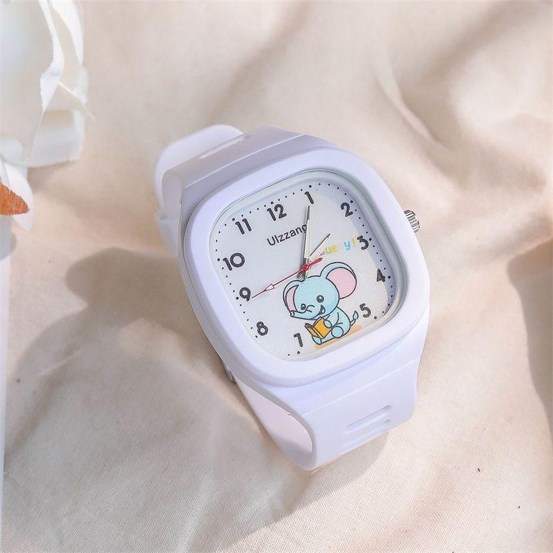 Cartoon Drop-Resistant Children's Watch Korean-Style Ins Silicone Popular Watch Trendy Elephant Sports Watch