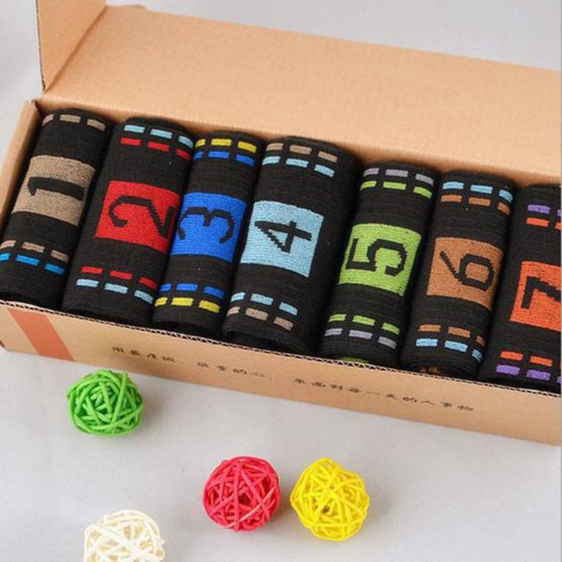 Socks Factory Wholesale Creative Gift Box Socks Men and Women Couple Socks 7 Days Gift Socks Gift Box Socks Seven Days Socks